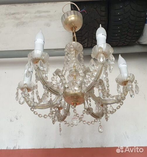 Люстра СССР винтаж