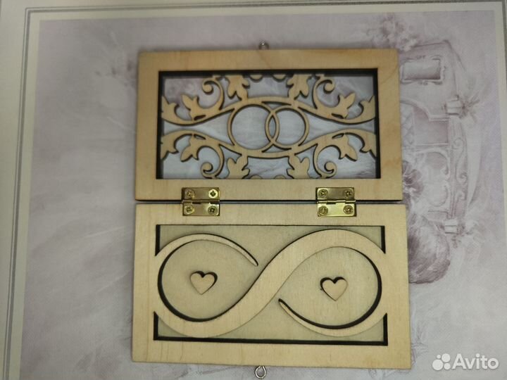 Коробка для обручальных колец