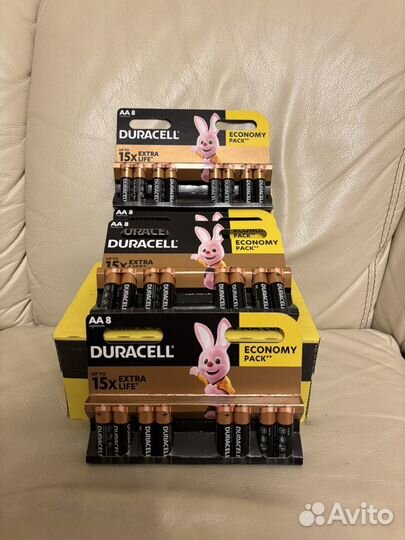 Батарейки duracell аа (оригинал)