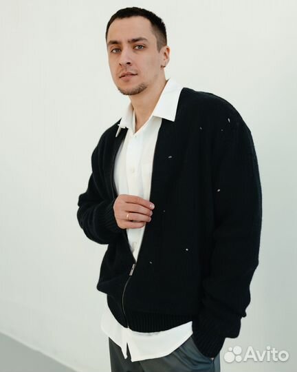 Джемпер на молнии мужской