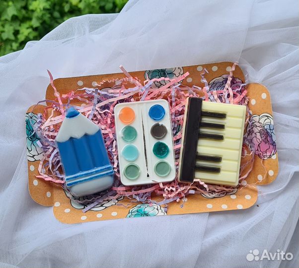 Мыло ручной работы к Дню Знаний