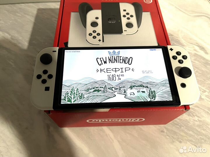 Nintendo switch oled прошитая