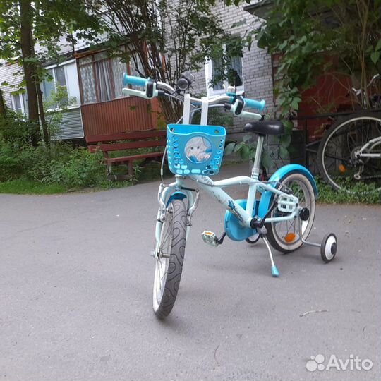 Детский велосипед btwin 16