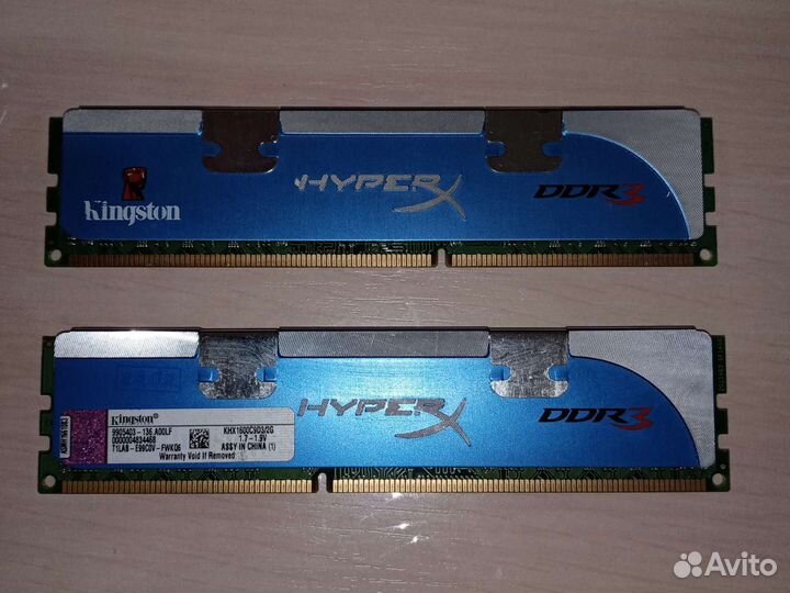 Оперативка HyperX DDR3 2gb