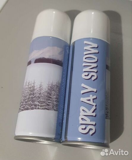 Искусственный снег спрей