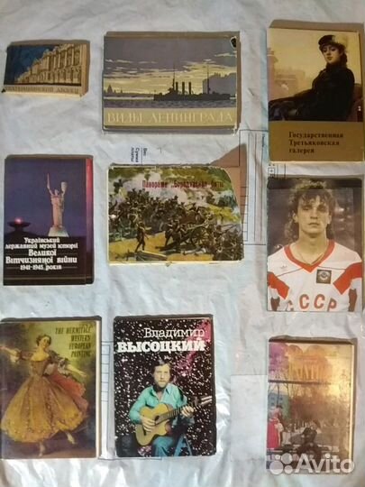 Наборы открыток из СССР