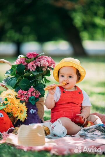 Шляпа для девочки 1-3 года