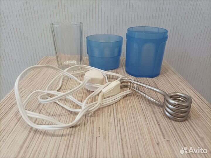 Кипятильник, стакан, футляр СССР