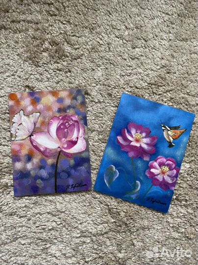 Картины маслом, акриловые