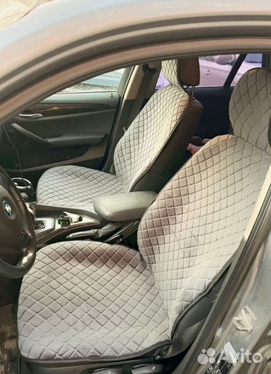 Серые накидки на весь салон