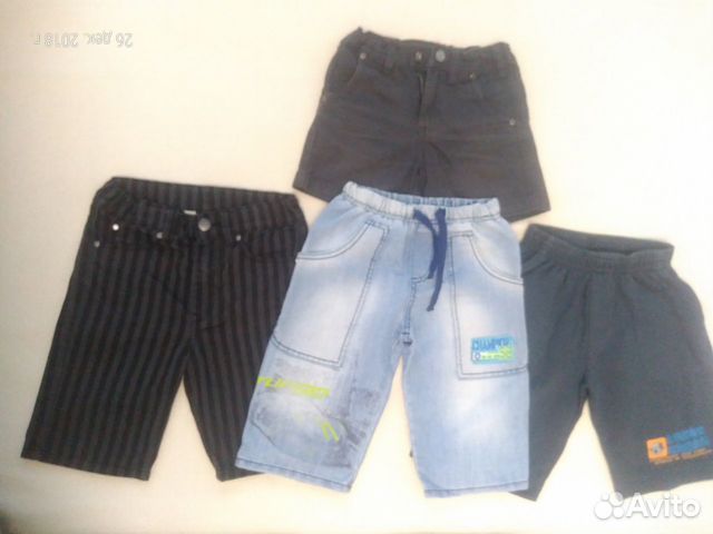Шорты пакетом как новые на 6-7 лет фирменные