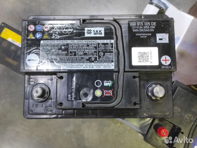 Аккумулятор WV 60e 510a оригинальный