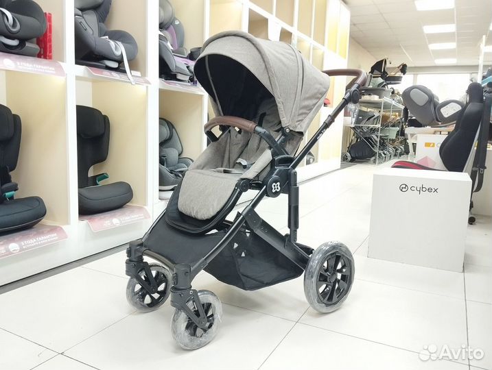 Модульная коляска 3в1 Farfello Molly Trio Beige