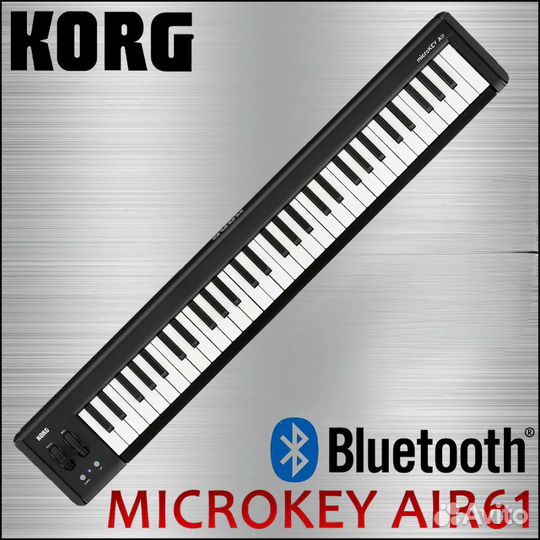 Korg microKEY2-61AIR Bluetooth midi-клавиатура