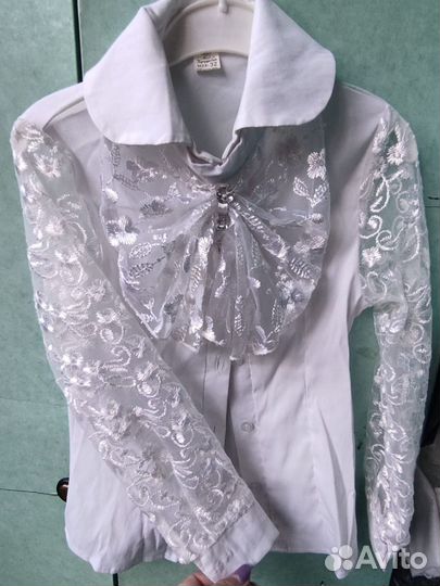 Блузка школьная