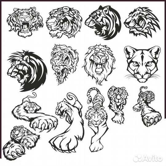 Наклейки для стен / Трафареты под покраску