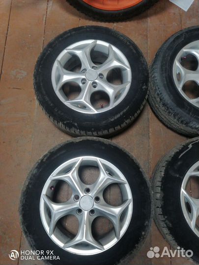 Литье диски r15 5x100 с резиной