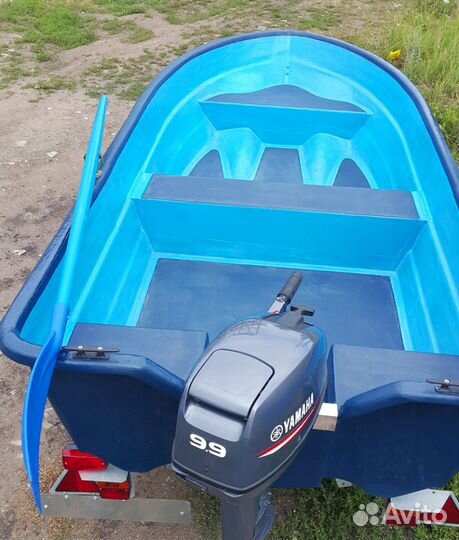 Новая моторная лодка Неман 340 тримаран в наличии