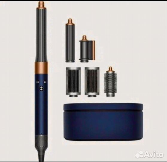 Стайлер dyson hs05 blue copper