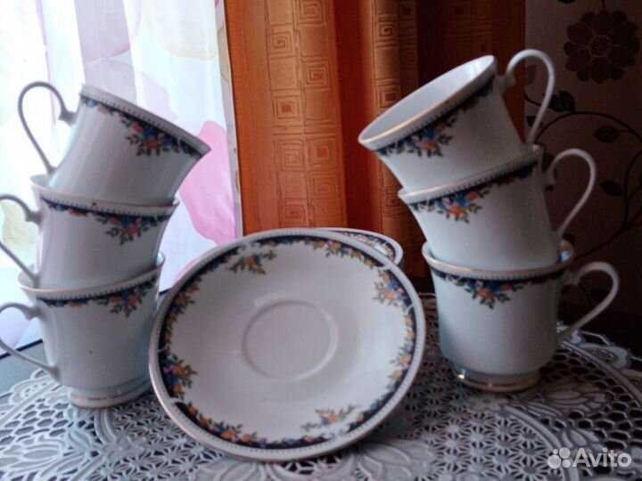 Сервиз чайно-кофейный. Китай