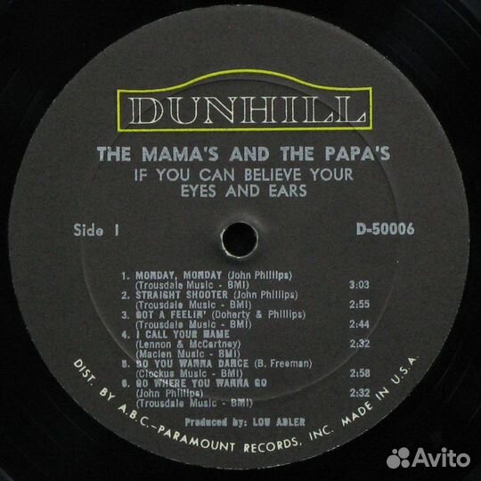 The Mama's And The Papa's