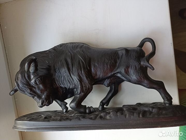 Бык Зубр Каслинское литье клеймо Касли Урал