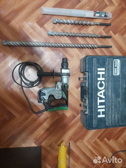 Перфоратор Hitachi SDS Max и буры