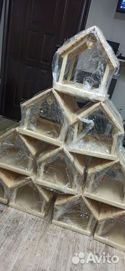 Кормушка для птиц из дерева