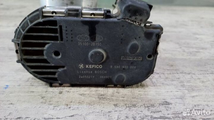 Дроссельная заслонка Hyundai Solaris RB G4FA 2011