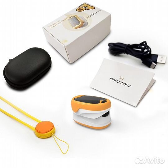 Педиатрический пульсоксиметр напалечный для детей