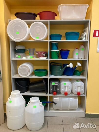 Хозяйственные товары из пластика