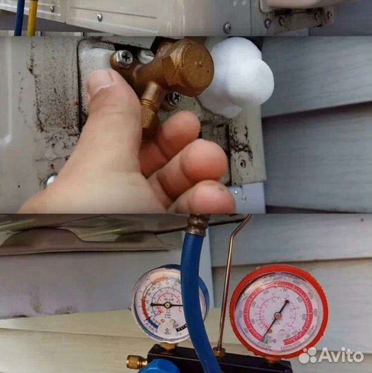 Заправка сплит систем Чистка сплит систем