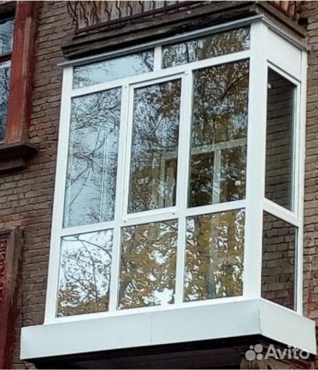 Обшивка и остекление балконов, лоджий, ремонт окон