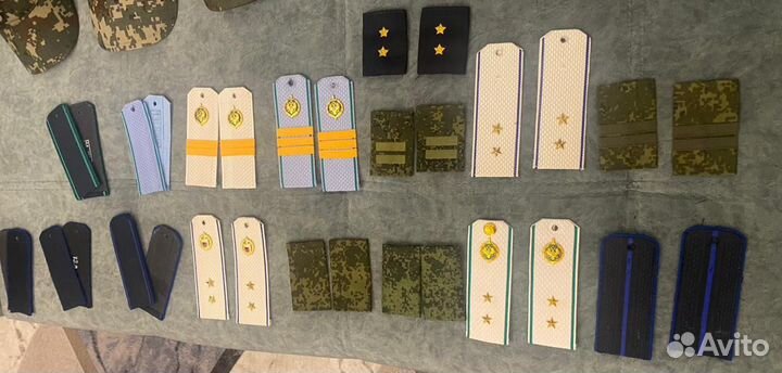 Погоны к офисной и полевой форме фсо и фсб