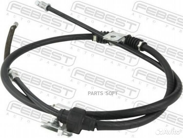 Febest 04100cylh Трос ручного тормоза левый