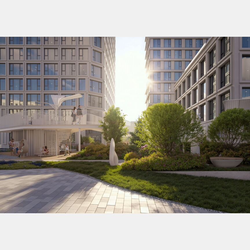 2-к. квартира, 67 м², 22/25 эт.