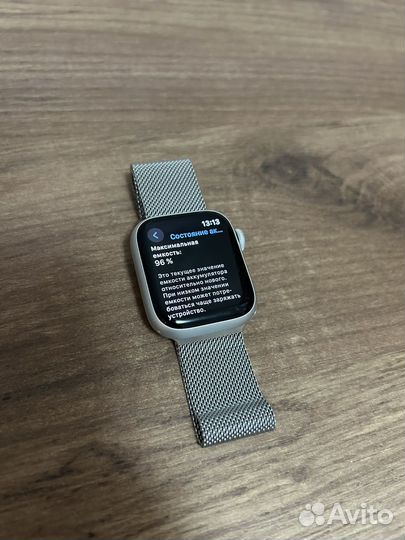 Apple watch 8 41 mm + milanese loop оригинал