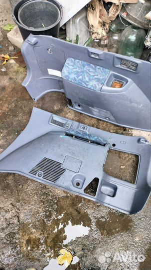 Пластик салона задний фанать