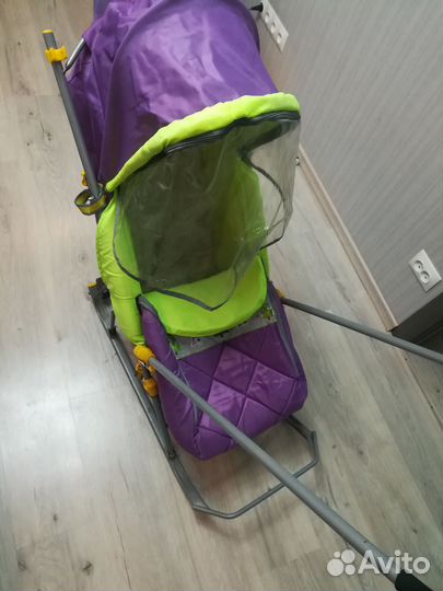 Коляска санки