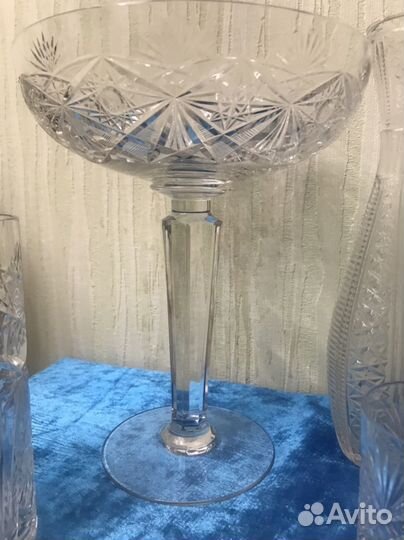 Хрустальная посуда СССР