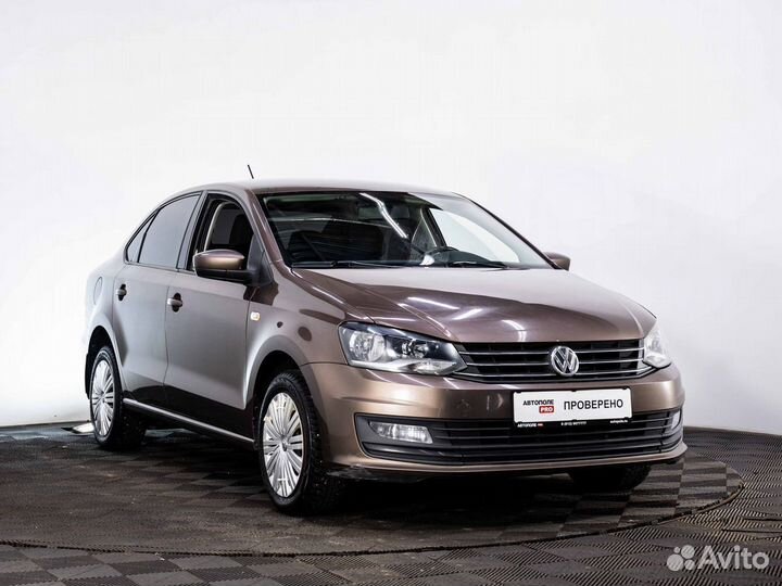 Volkswagen Polo 1.6 AT, 2016, 149 000 км