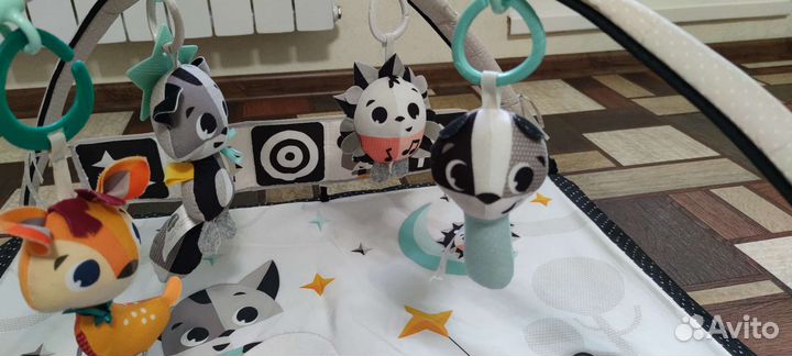 Развивающий коврик tiny love День и ночь