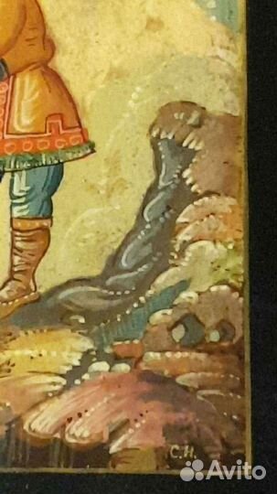 Шкатулки старинные папье маше