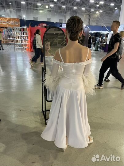 Платье для бальных танцев Ст Ю1