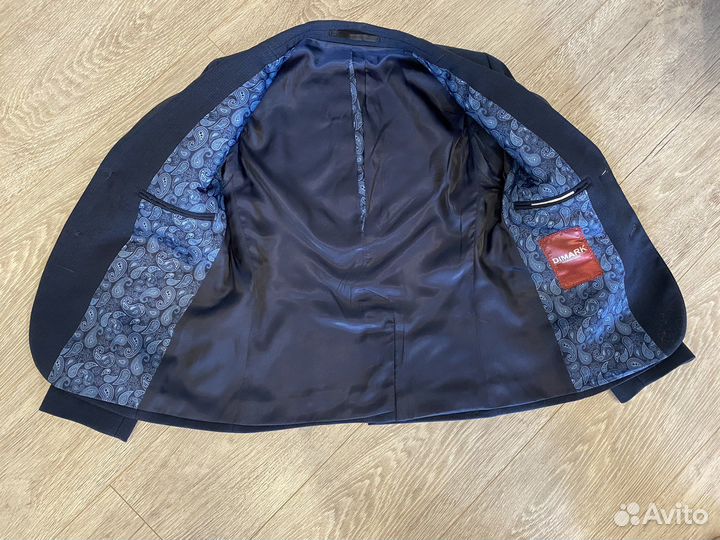 Школьный костюм для мальчика 122 128 синий