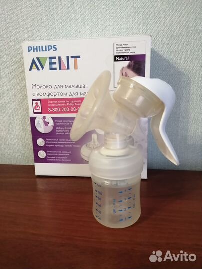 Молокоотсос philips avent ручной