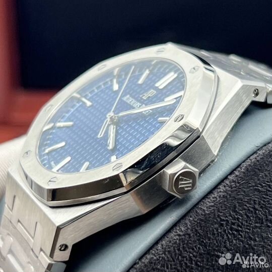 Audemars Piguet steel blue часы