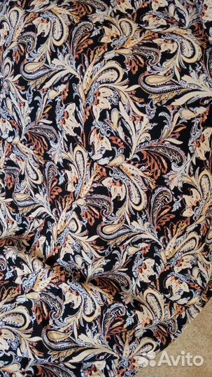 Ткани натуральный крепдешин(шелк), вискоза