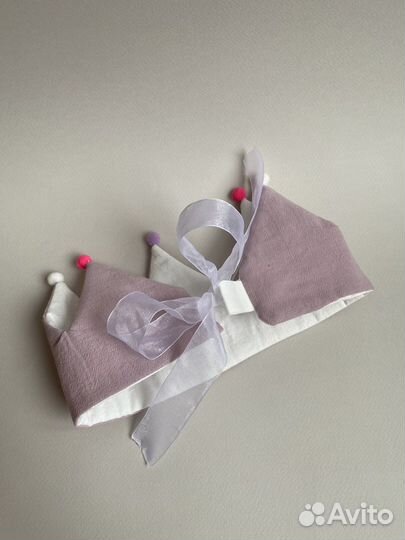 Корона текстильная для праздника