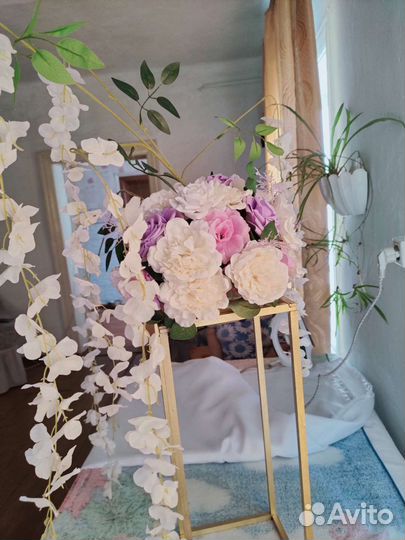 Свадебные украшения на стол